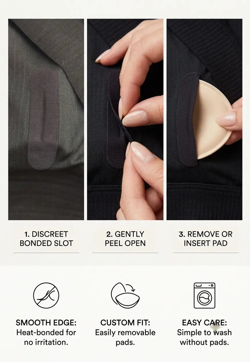 SPORTS BLOUSE BLACK