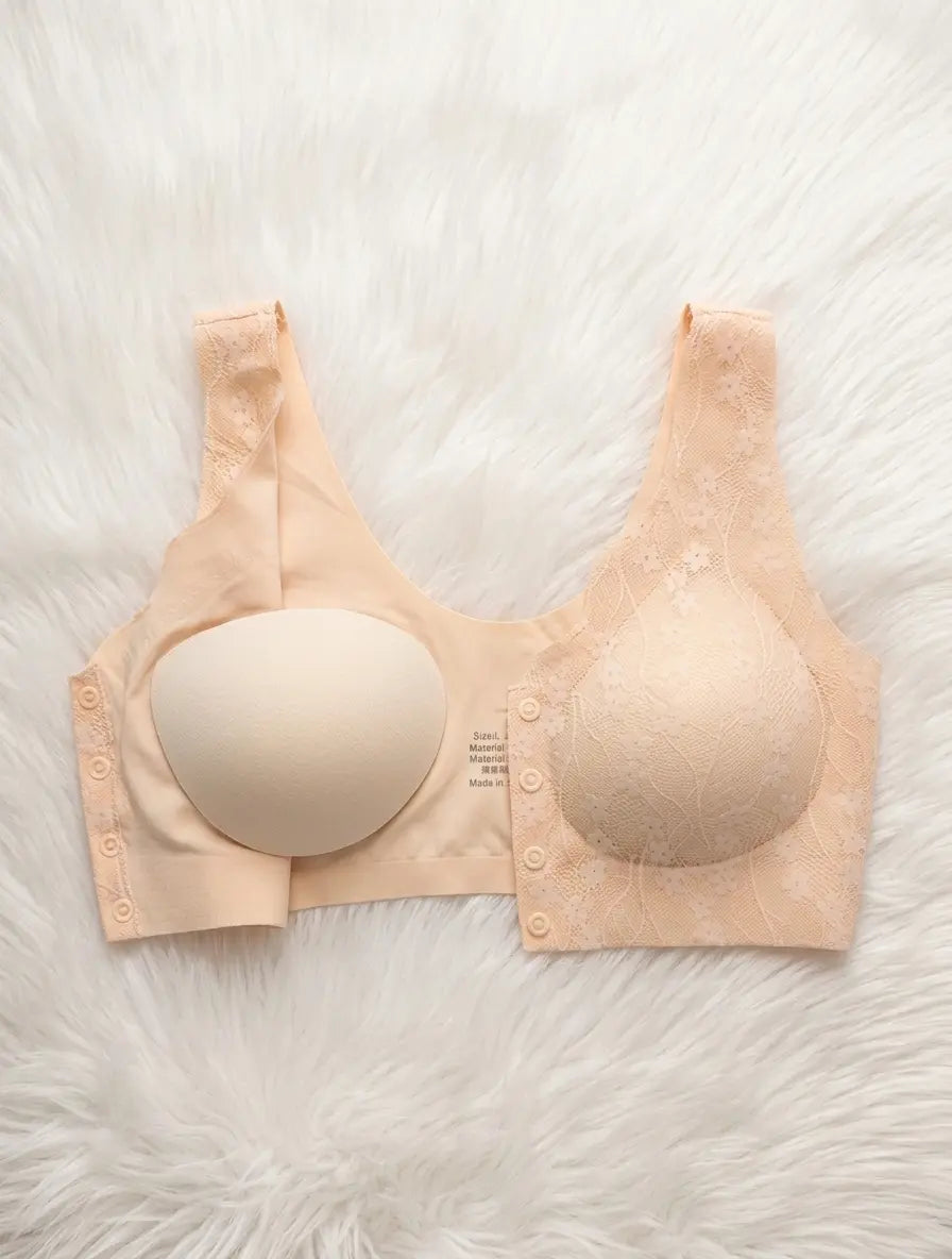 FRONT OPEN MULTY SEAMLESS BLAUSE