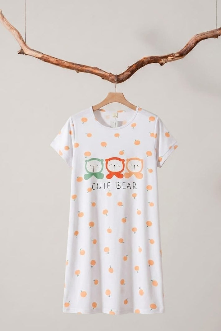Free Size Long Shirt – White, Sea Green & Pink | Shapers by Imtiaz
