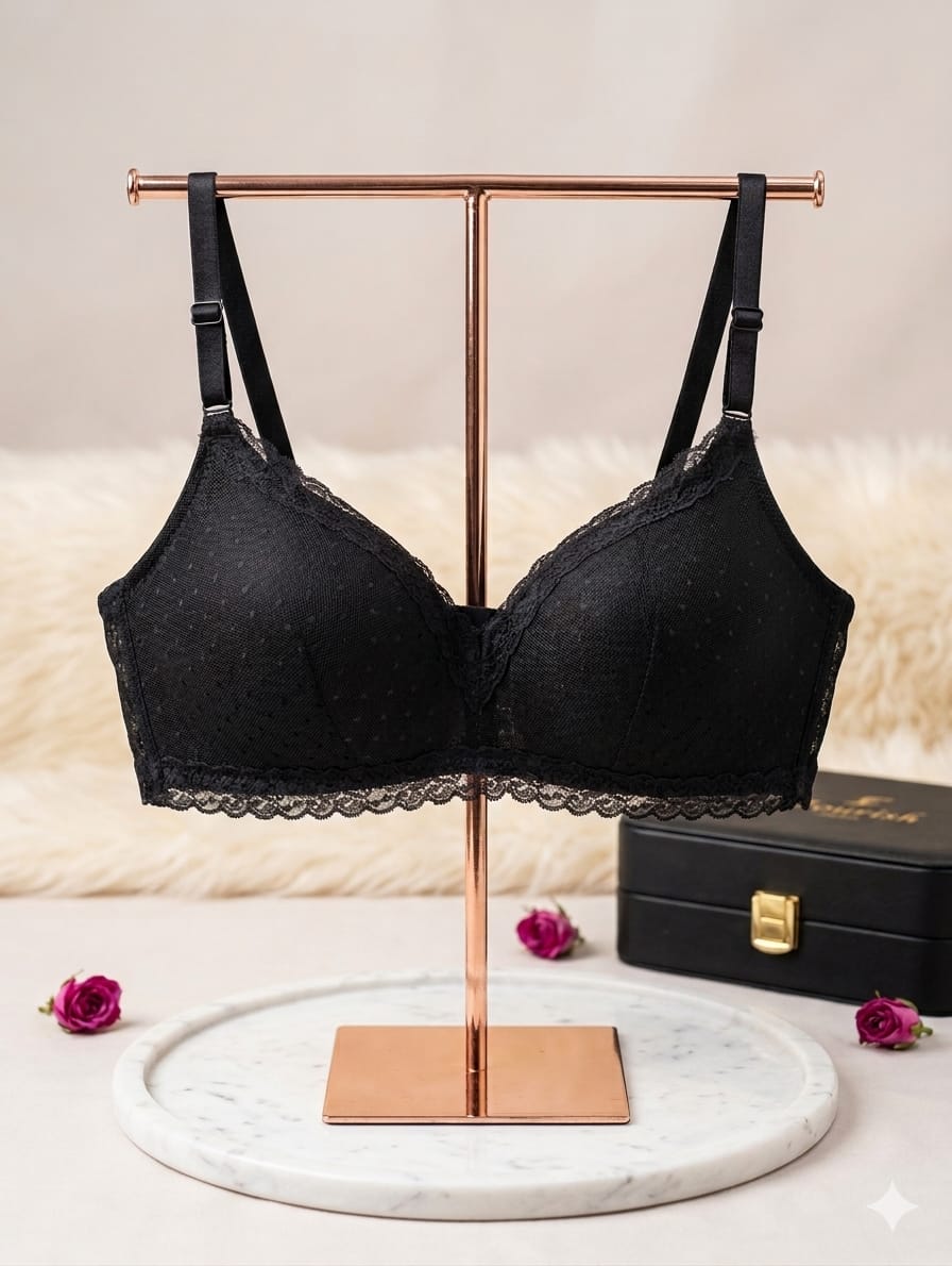 Flourish Net Padded Bra Cup-D | Shapers by Imtiaz