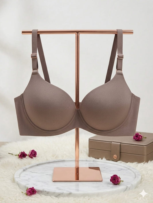 Shiny Push Up Bra Without Wire Cup-B | Shapers by Imtiaz