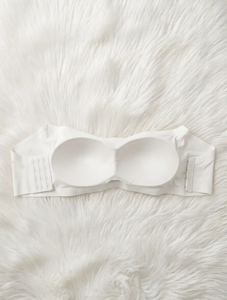 STRAPLESS BRA WITH REMOVEABLE PADS