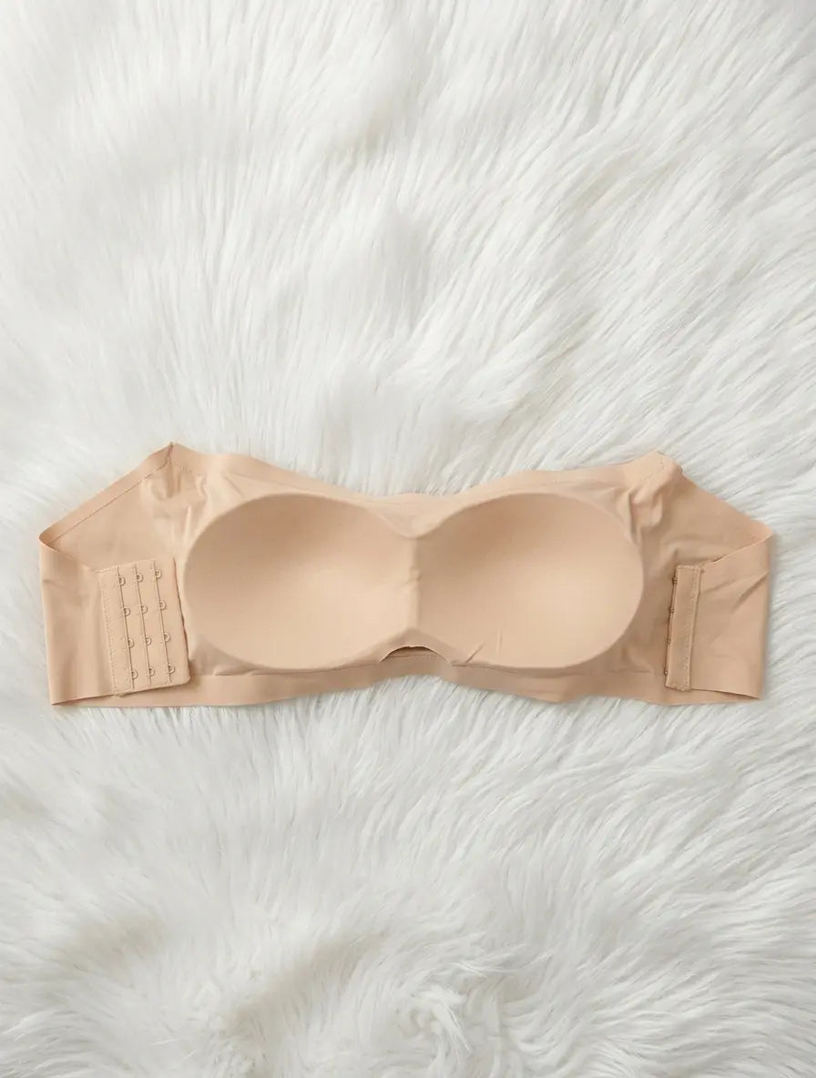 STRAPLESS BRA WITH REMOVEABLE PADS