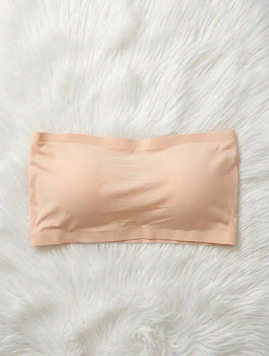 STRAPLESS BRA WITH REMOVEABLE PADS